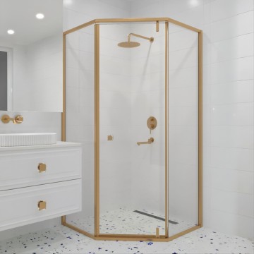 Душевой уголок RGW HO-088Gb (Прозрачное, 900x900)